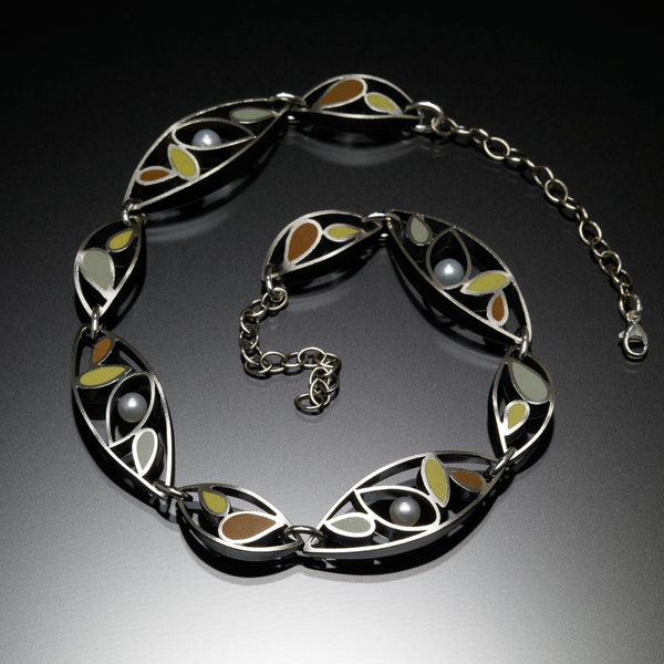 Marquis Necklace (blue) - Kinzig Design Studios