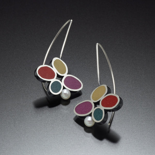 Four Circle Earrings - Kinzig Design Studios