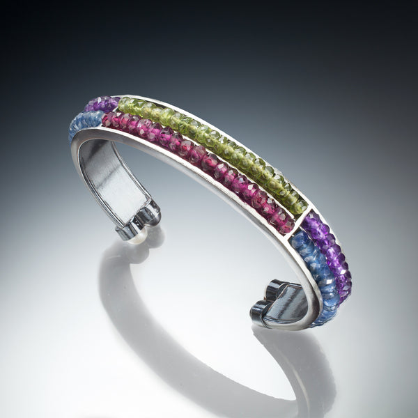 Gemstone Cuff - Kinzig Design Studios