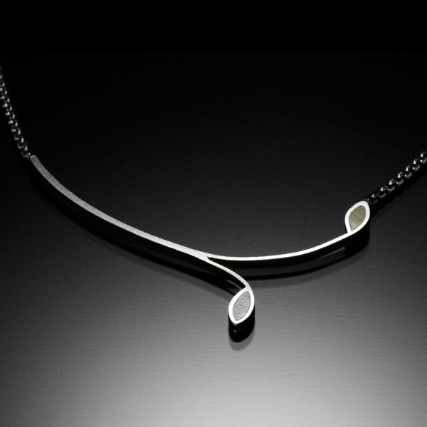 Stem Necklace (blue) - Kinzig Design Studios