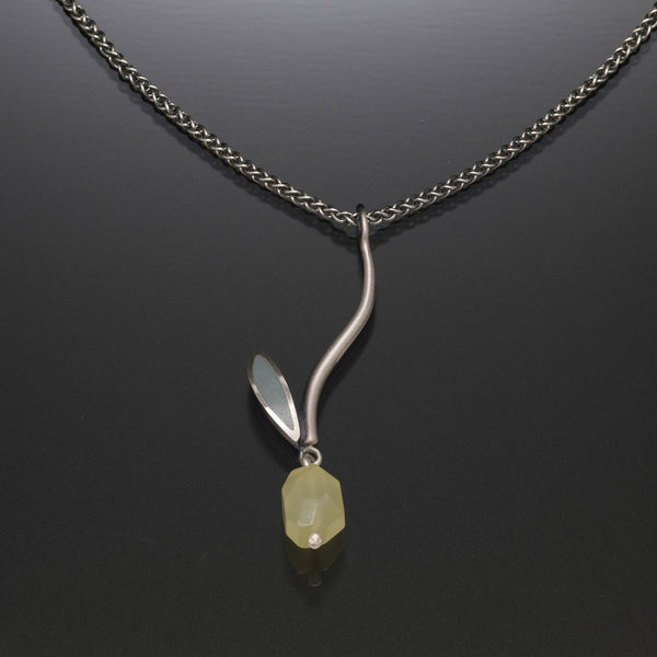 Stem pendant (blue) - Kinzig Design Studios
