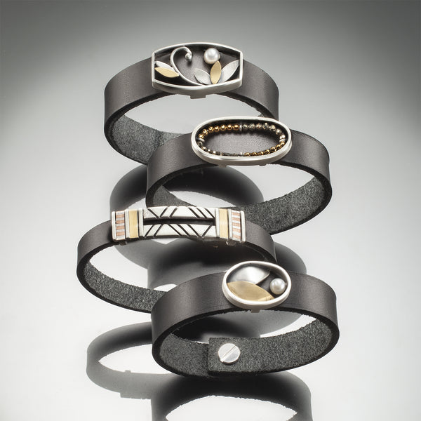 Leather Bracelets - Kinzig Design Studios