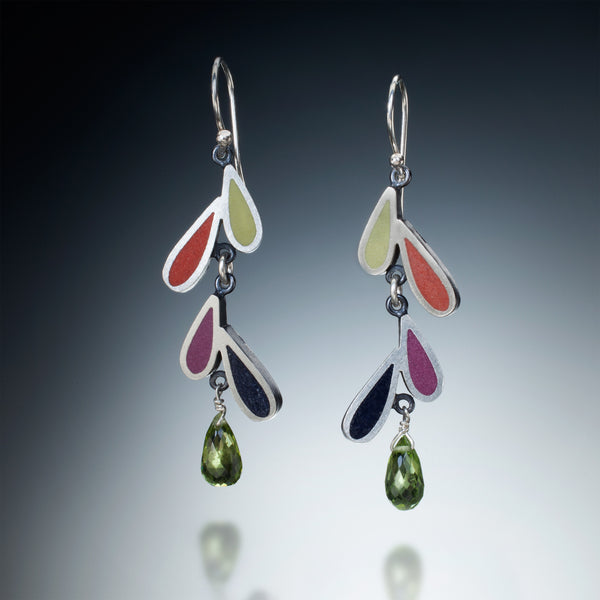 Four Petal Earrings - Kinzig Design Studios