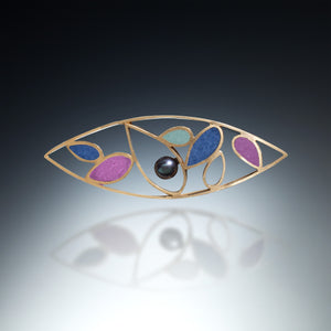 Marquis Brooch (gold) - Kinzig Design Studios