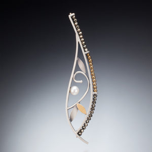 Mixed Metal Brooch - Kinzig Design Studios