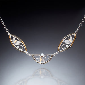 Mixed Metal 3 Piece Necklace - Kinzig Design Studios