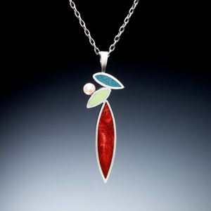Stacked Marquis Necklace - Kinzig Design Studios