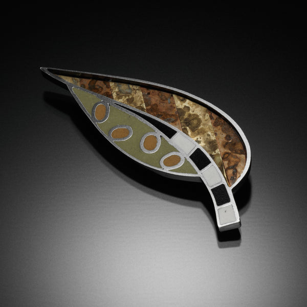 Leaf Brooch - Kinzig Design Studios