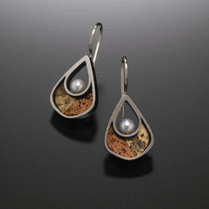 Mosaic Drop Earrings - Kinzig Design Studios
