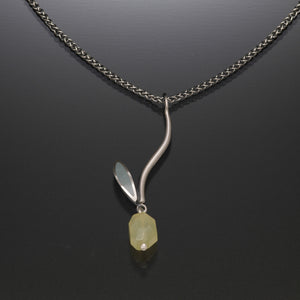 Stem pendant (blue) - Kinzig Design Studios